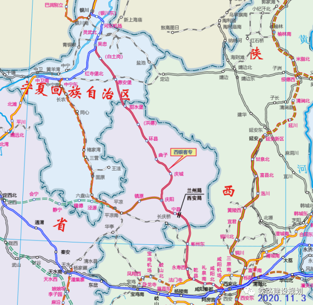 銀西高鐵今天正式開通運營,西安3小時直達銀川!