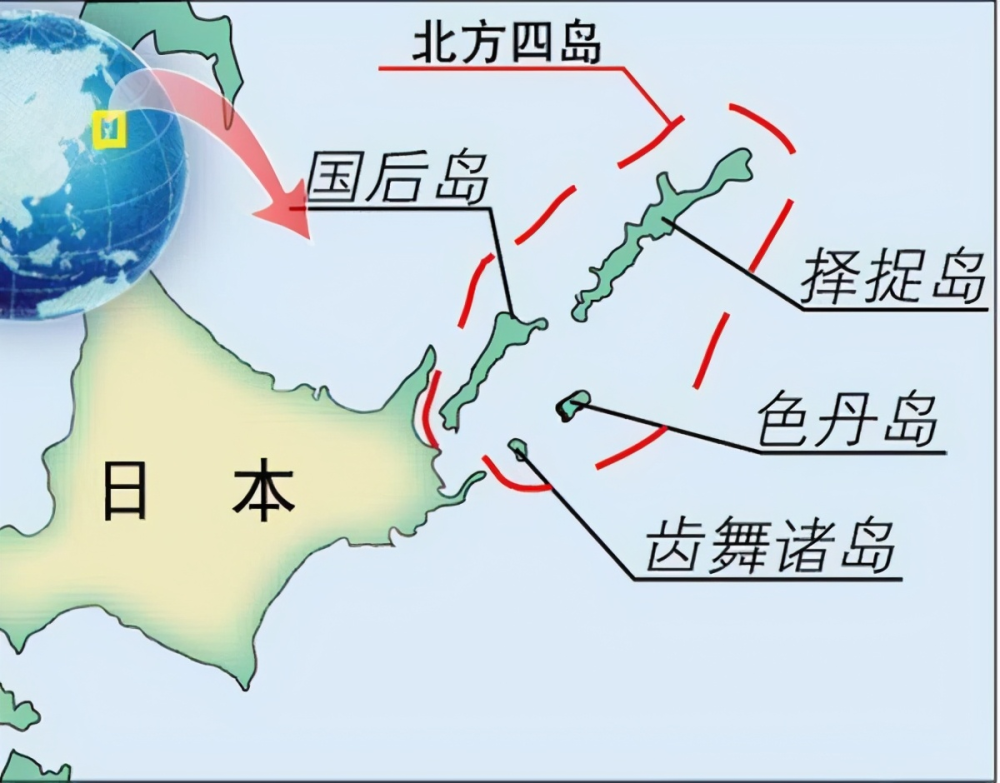 千島群島的所在位置是俄羅斯遠東勘察加半島和日本北海道島嶼之間,它