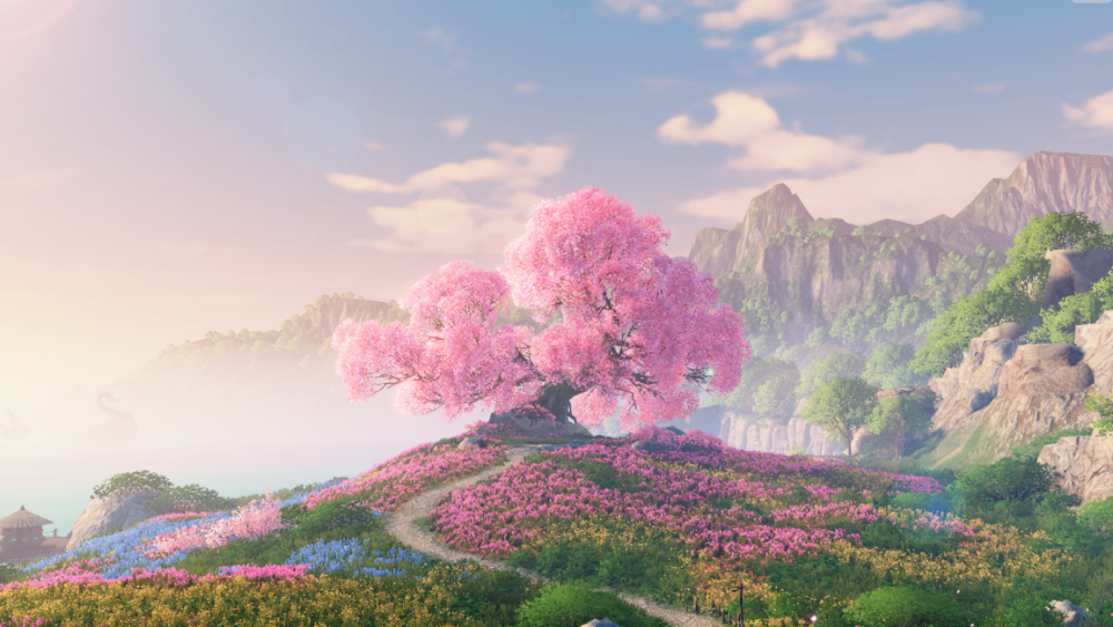 网易天谕手游地图有多大女玩家被追杀丝毫不惧有本事就来追