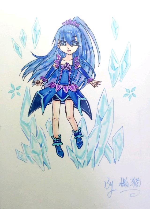 精灵梦叶罗丽四大角色手绘王默很可爱陈思思最美