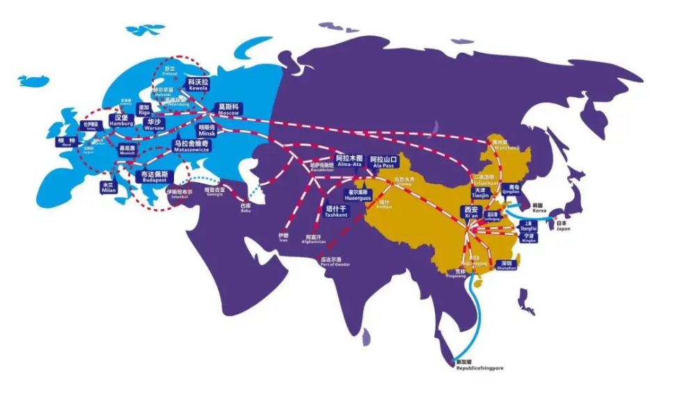 全面融入全球铁路网络新筑站4月1日起更名西安国际港站