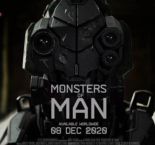 人造怪物故事和概念很好画面很真实