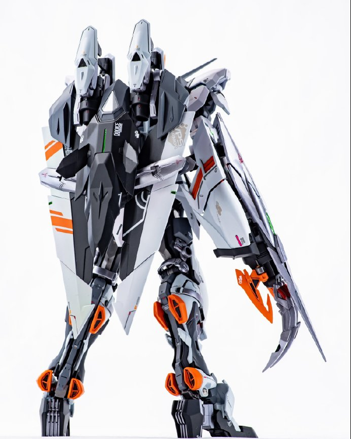 模玩控:黑白双煞,精细化重涂mg比例圣约高达模型