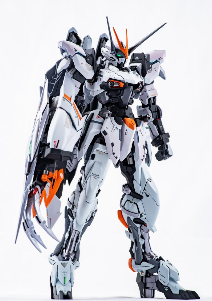 模玩控:黑白双煞,精细化重涂mg比例圣约高达模型