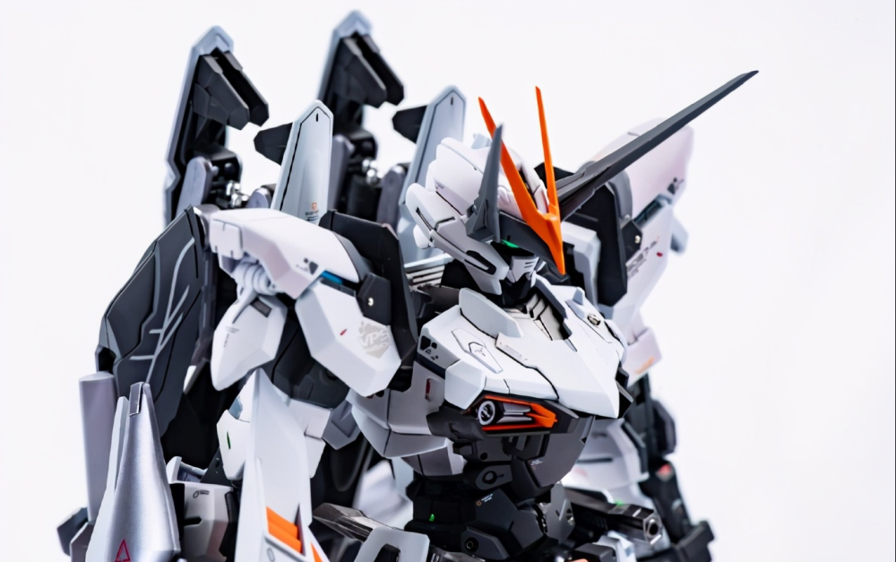 模玩控:黑白双煞,精细化重涂mg比例圣约高达模型