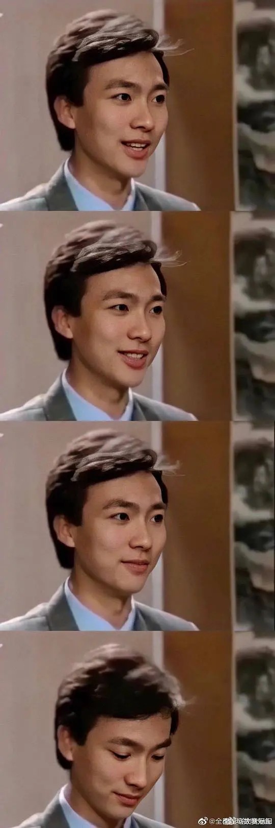 年轻时的央视主播康辉,这也太帅了吧