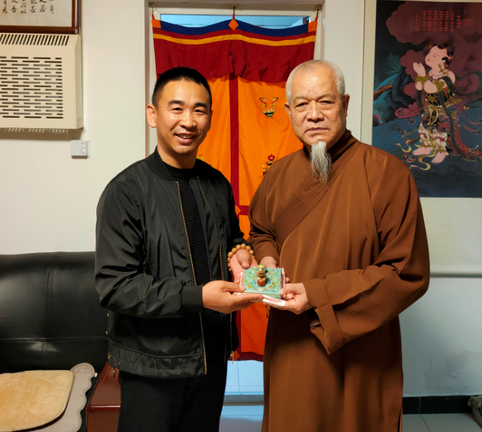 中佛协怀善法师与地藏利生宝印传承人就弘扬中华文化达成共识