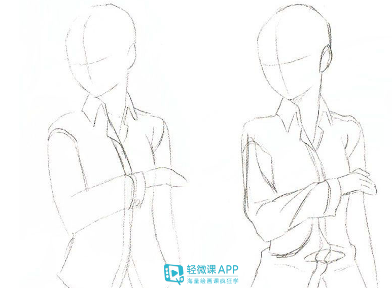 人物衬衫的细节怎么画 男衬衫的结构设计及画法 腾讯新闻