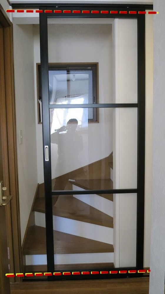 你家的门out了这个推拉门厉害了开合不占地