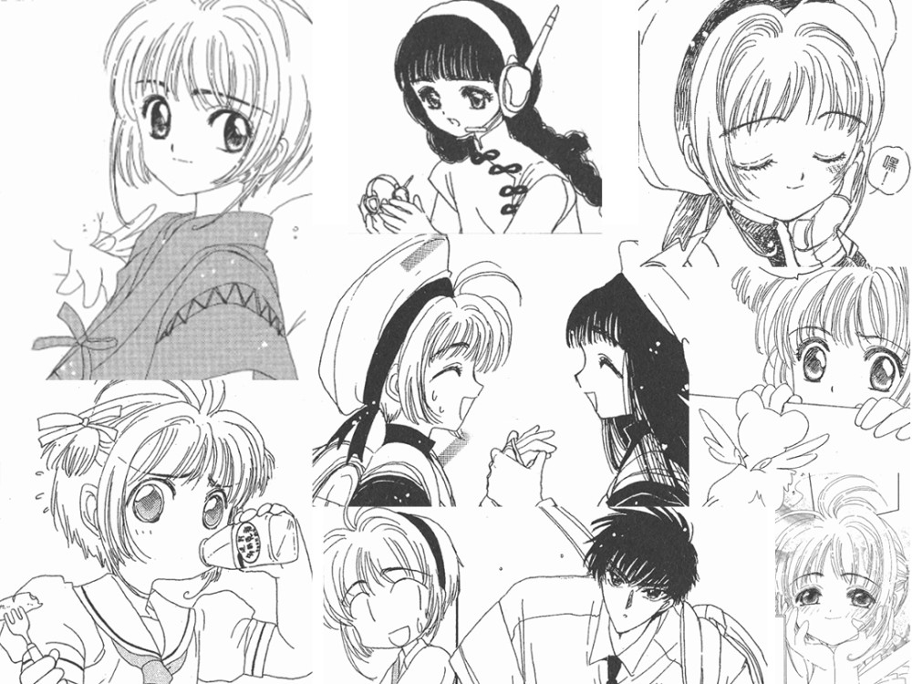 黑白漫画壁纸 背景图_腾讯新闻