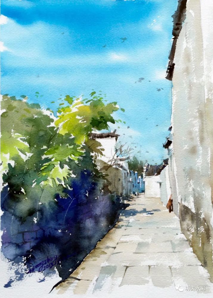 王峥感悟记录写生作品