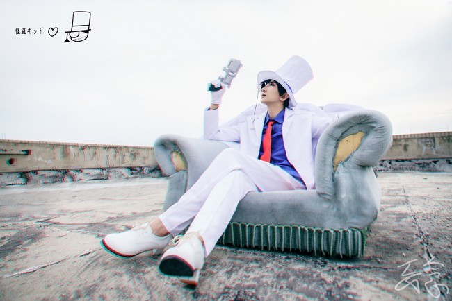 怪盗基德cos:超还原的 有没有_腾讯新闻