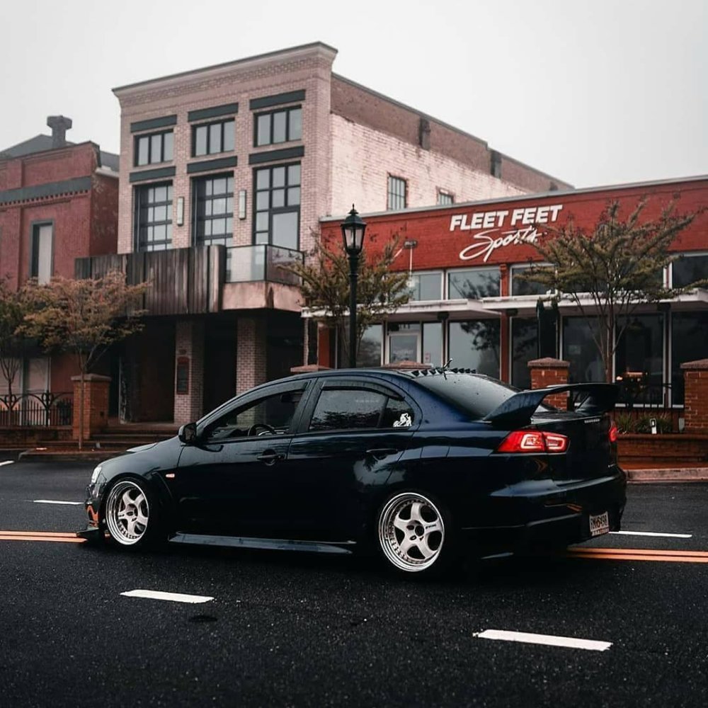 汽车改装10代三菱evoⅩ