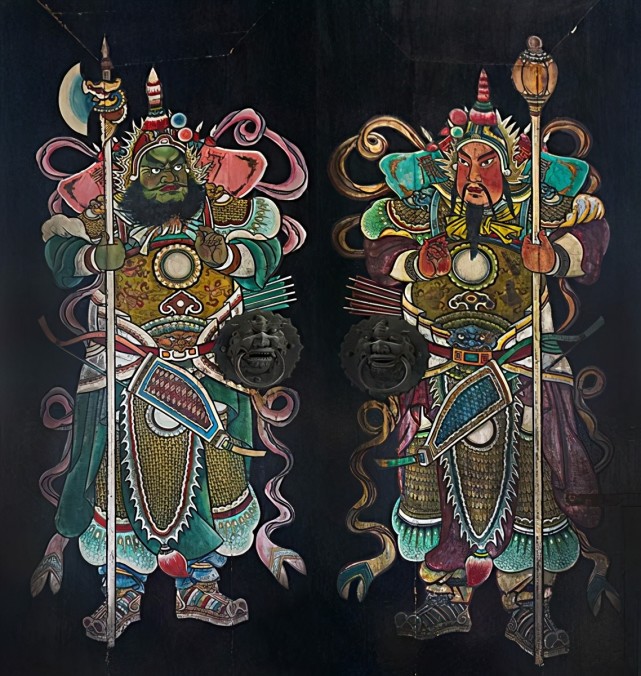 从古至今,门神经过历朝历代的变迁.