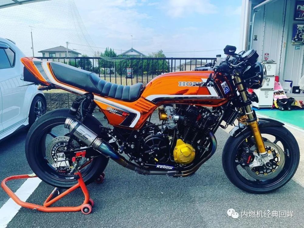 本田cb1100r超级摩托车改装欣赏_腾讯新闻