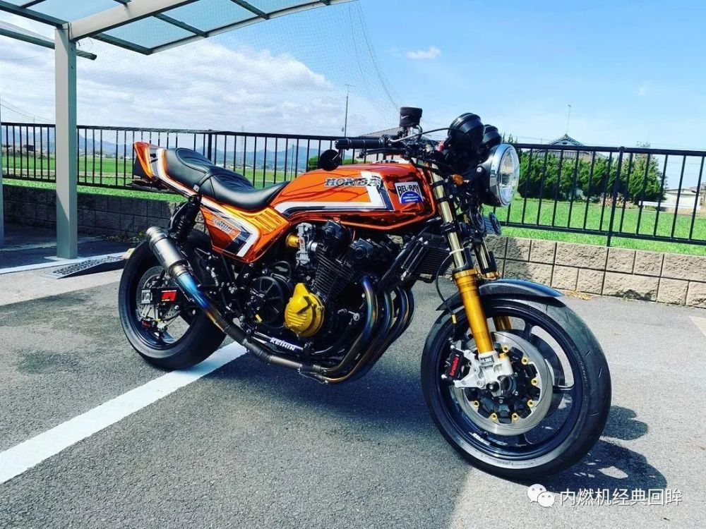本田cb1100r超级摩托车改装欣赏_腾讯新闻