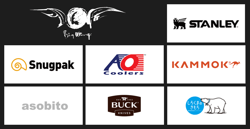 包括运动水壶品牌史丹利(stanley),snugpak,户外保冷袋ao coolers