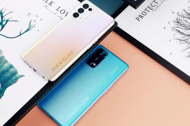 極光墜入星河opporeno5系列圖賞