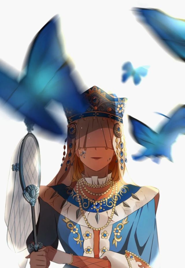 第五人格同人图|不同画风下的昆虫学者-索菲亚