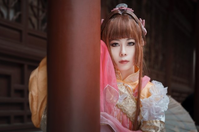 霹雳布袋戏cos:玉箫