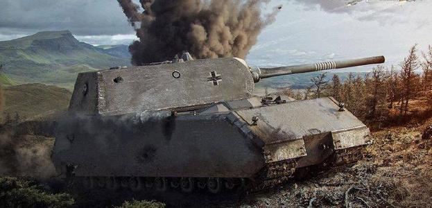 造型就像一个乌龟壳|坦克|鼠式坦克|装甲|二战|德国_军事