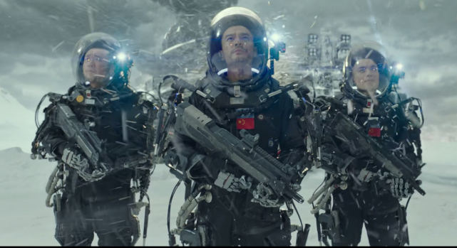 《流浪地球》中cn171-1救援队穿戴的外骨骼