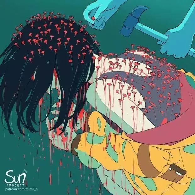 负能量满满的插画却治愈了所有人