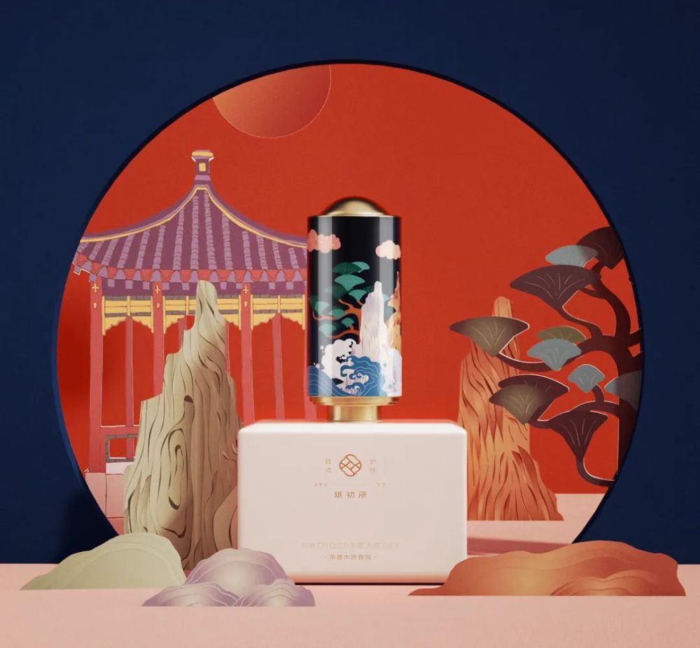 国风彩妆的包装设计好看的不只是花西子