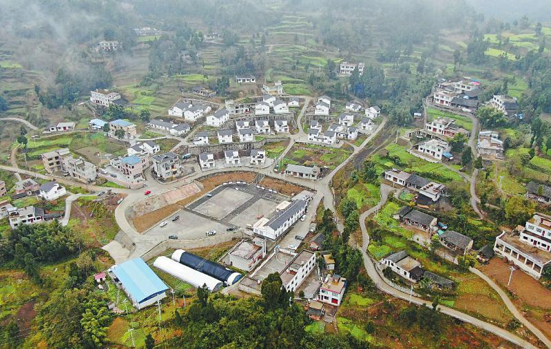 得益于走绿色致富路,2019年,古蔺县茅溪镇台沙村终于有了一定的村级