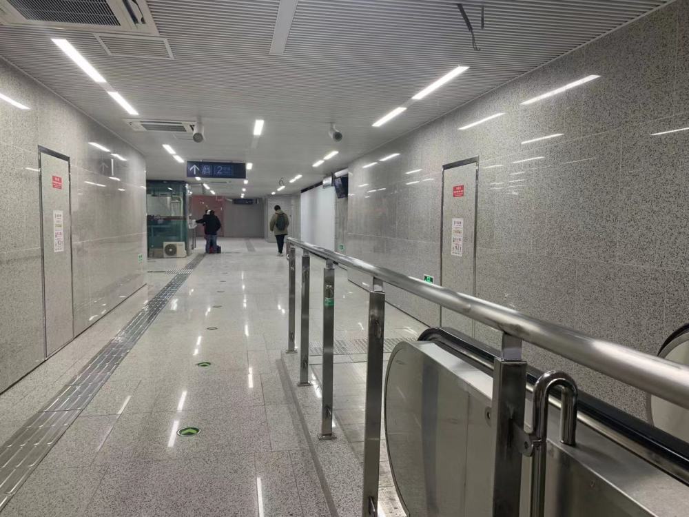 提高换乘能力地铁宣武门站新增出入口和换乘通道