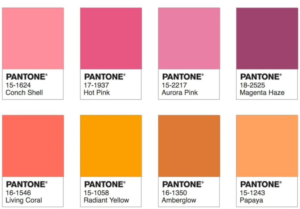 2021年流行色发布极致灰亮丽黄美哭了