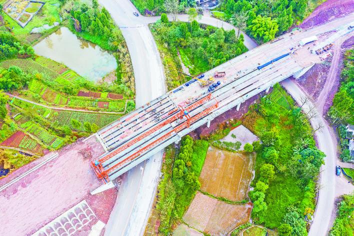 广安绕城高速公路加快建设