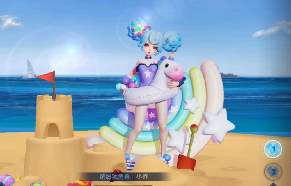 小乔缤纷独角兽星元皮肤特效总览,88皮肤碎片确定不换吗?_腾讯新闻