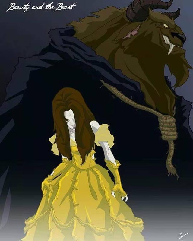 迪士尼公主|暗黑|童话|白雪公主