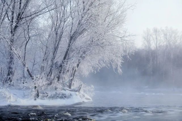 夢幻霧凇呈美景 恍如仙境醉遊客