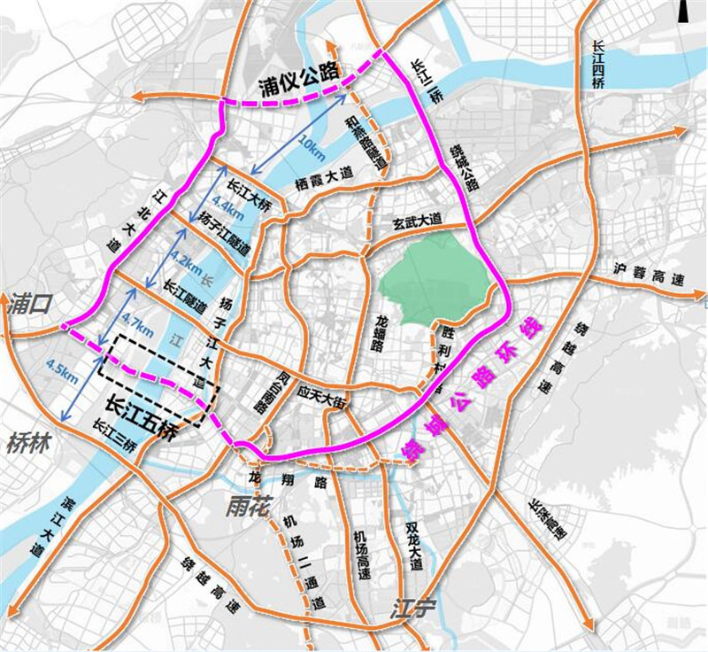 南京江心洲长江大桥浦仪公路开通在即交警发布通行政策出行攻略