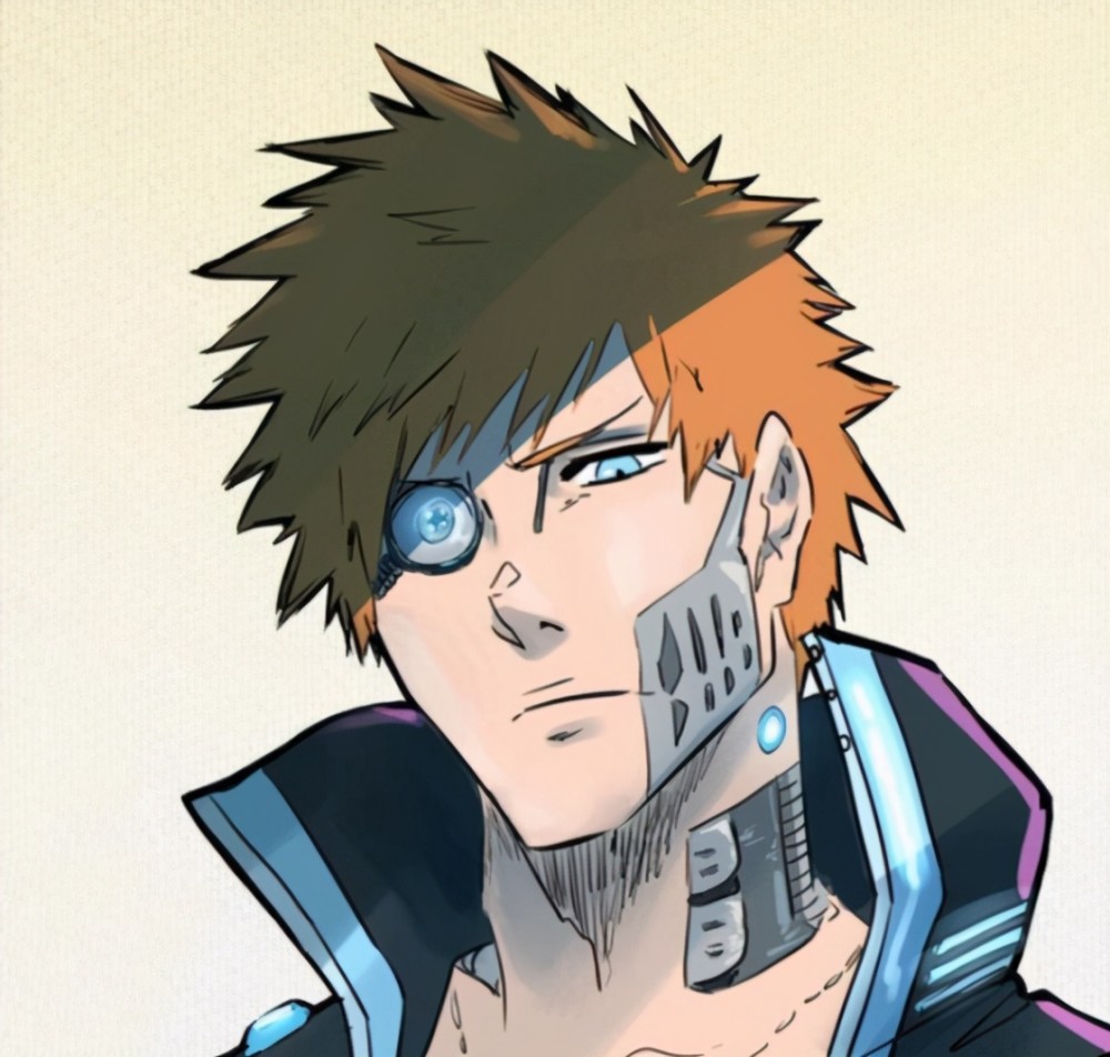 赛博朋克入侵死火海鸣人装上义眼变光污染路飞变路人反派