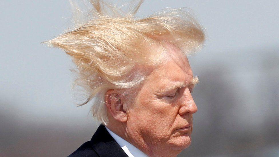 如何洗出完美的头发？特朗普终于在白宫最后的日子里做到啦！