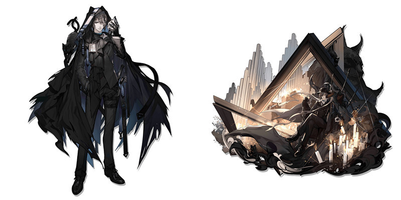 立绘第一次被放出来的时候就有无数刀客塔为之激动,直接放