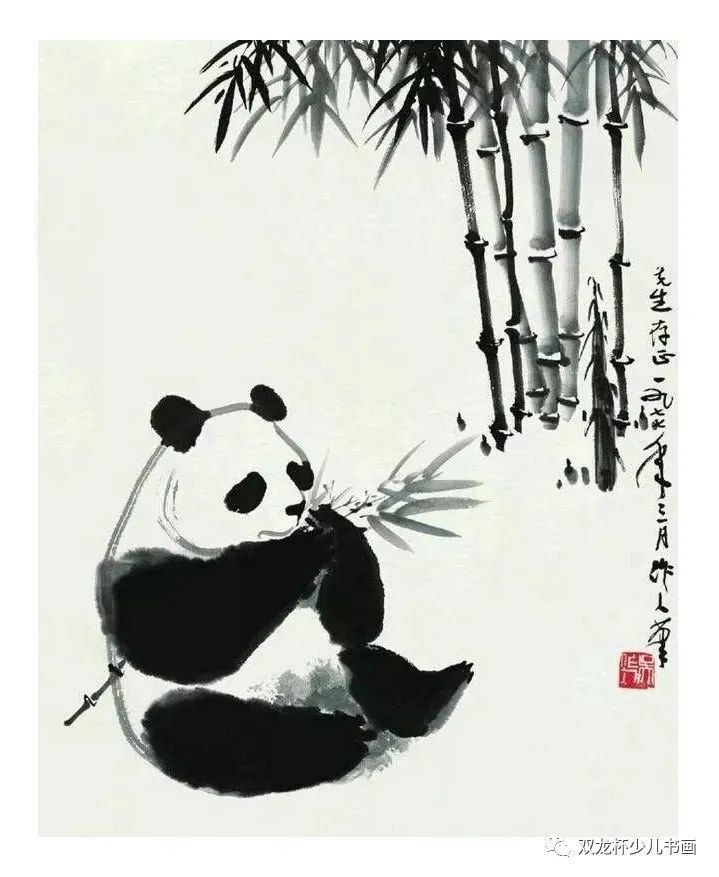 艺海漫步 第一个用水墨画熊猫的人 吴作人 腾讯新闻