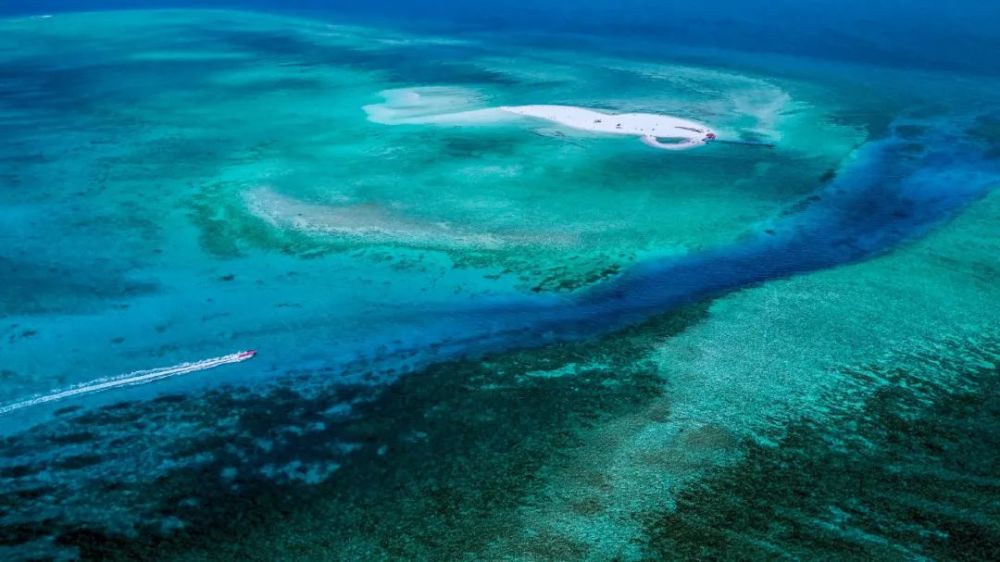 个团魂是"爱国"所有来西沙的团乘坐飞机前往就是体验真实版的航拍中国