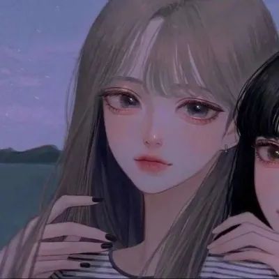 闺蜜头像二智少女