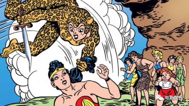 神奇女侠1984 戴安娜最大的敌人 Dc 漫画史中的三代 豹女 黛安娜 豹女 神奇女侠 芭芭拉 神奇女侠1984 Dc漫画