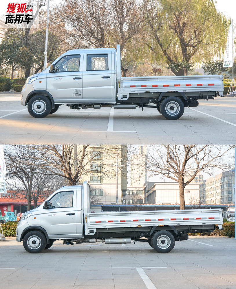 舒适载货两手抓试驾福田祥菱v3宽体微卡