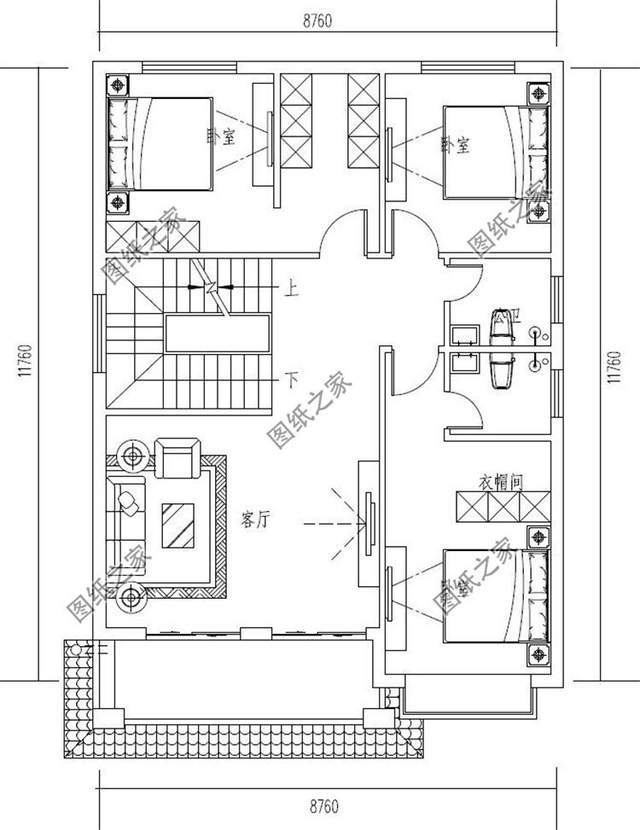 100到120平农村三层自建房图,不同风格,收藏建房首选户型