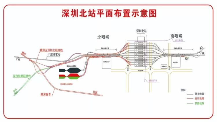 全国首例高铁枢纽站改造完工深圳北站扩容扩能新增6条进出站线路