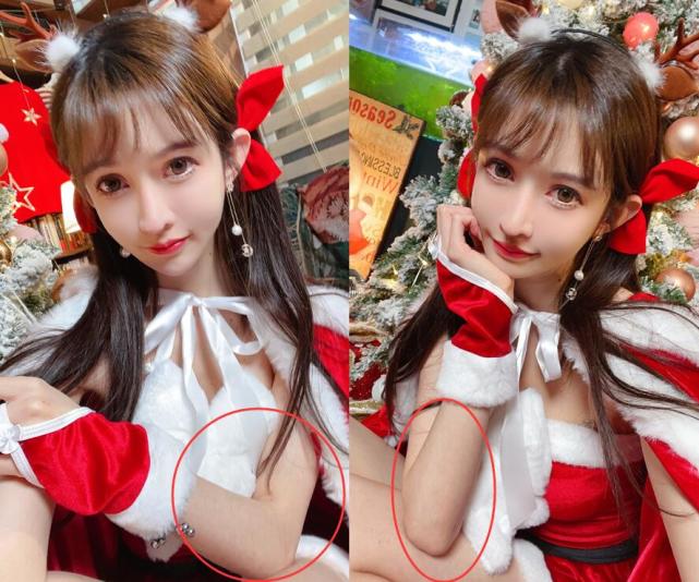 王羽杉cos圣诞老人,本以为是福利,粉丝看完却炸了:这汗毛咋比我还长?