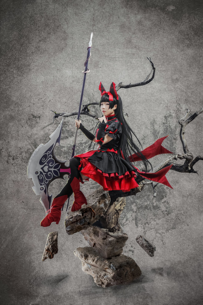 奇幻自卫队死神萝莉麦丘利cosplay