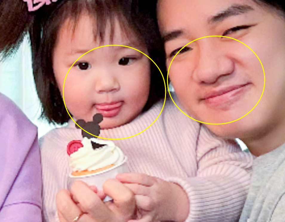 王祖蓝官宣二胎合照我却注意两个女儿的鼻子他的基因太强大了