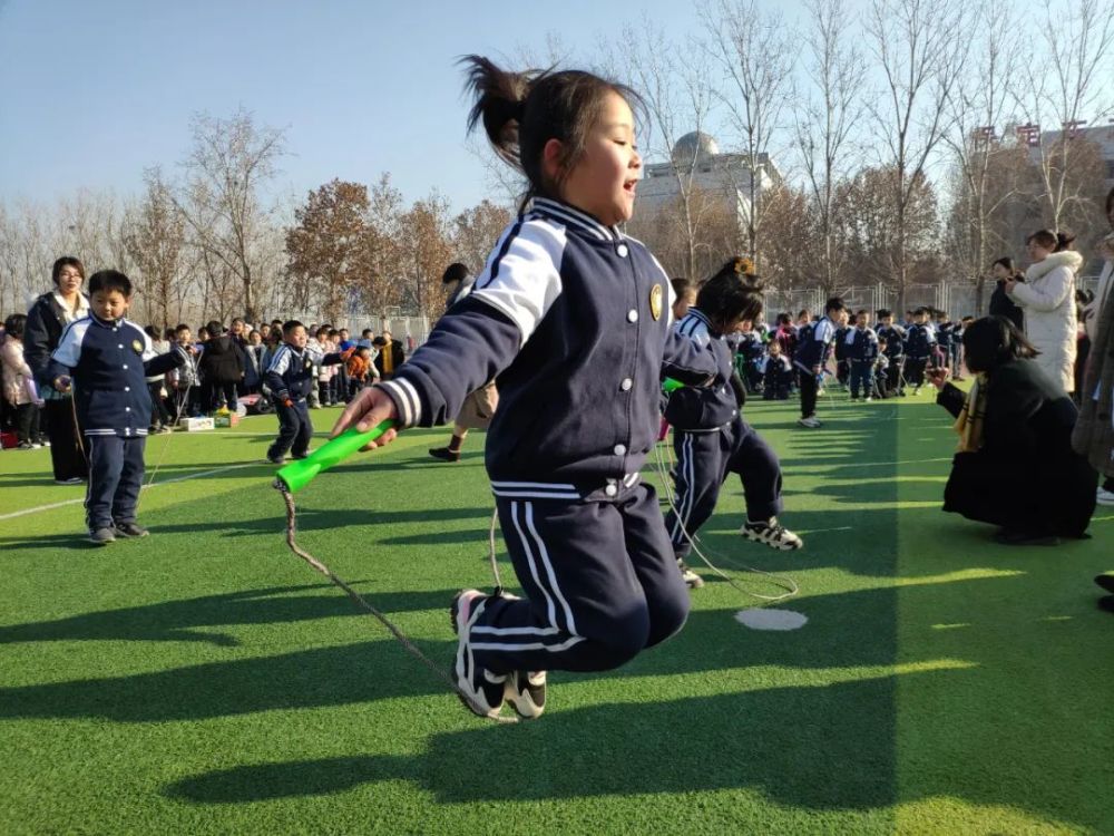 跳悦童年的精彩丨东方双语学校小学一年级跳绳比赛